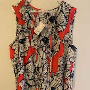 Weekend By Suzanne Betro Sleeveless tunic, 3x NWT